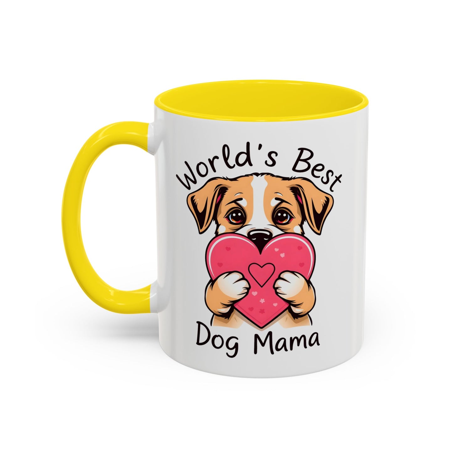 "Worlds Best Dog Mama" Mug (11, 15oz)