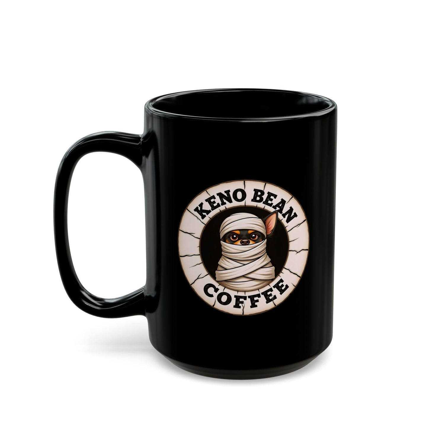 "Keno Bean Coffee Mummy" Mug (11oz, 15oz)