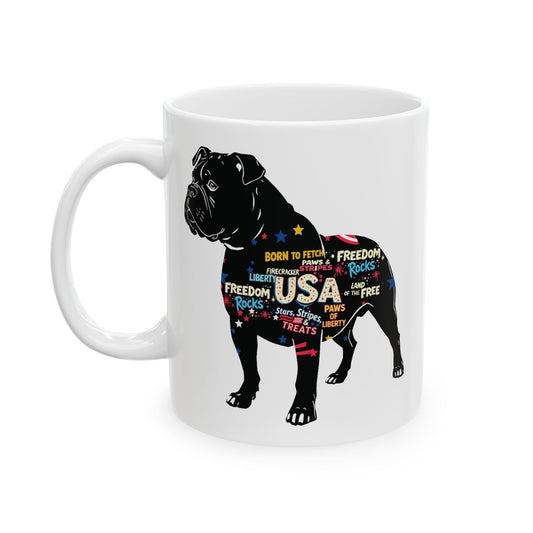 "USA American Bulldog" Mug (11oz, 15oz)