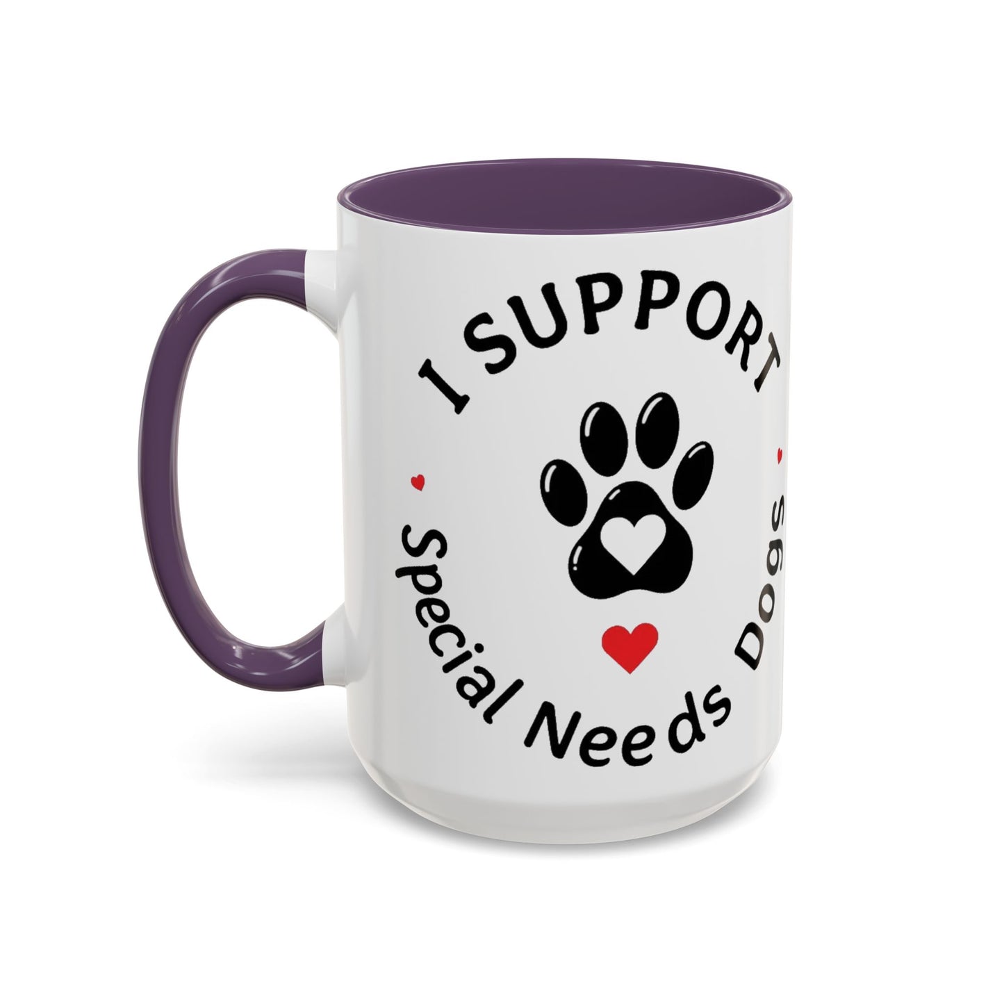 I Support Special Needs Dogs Mug (11, 15oz)