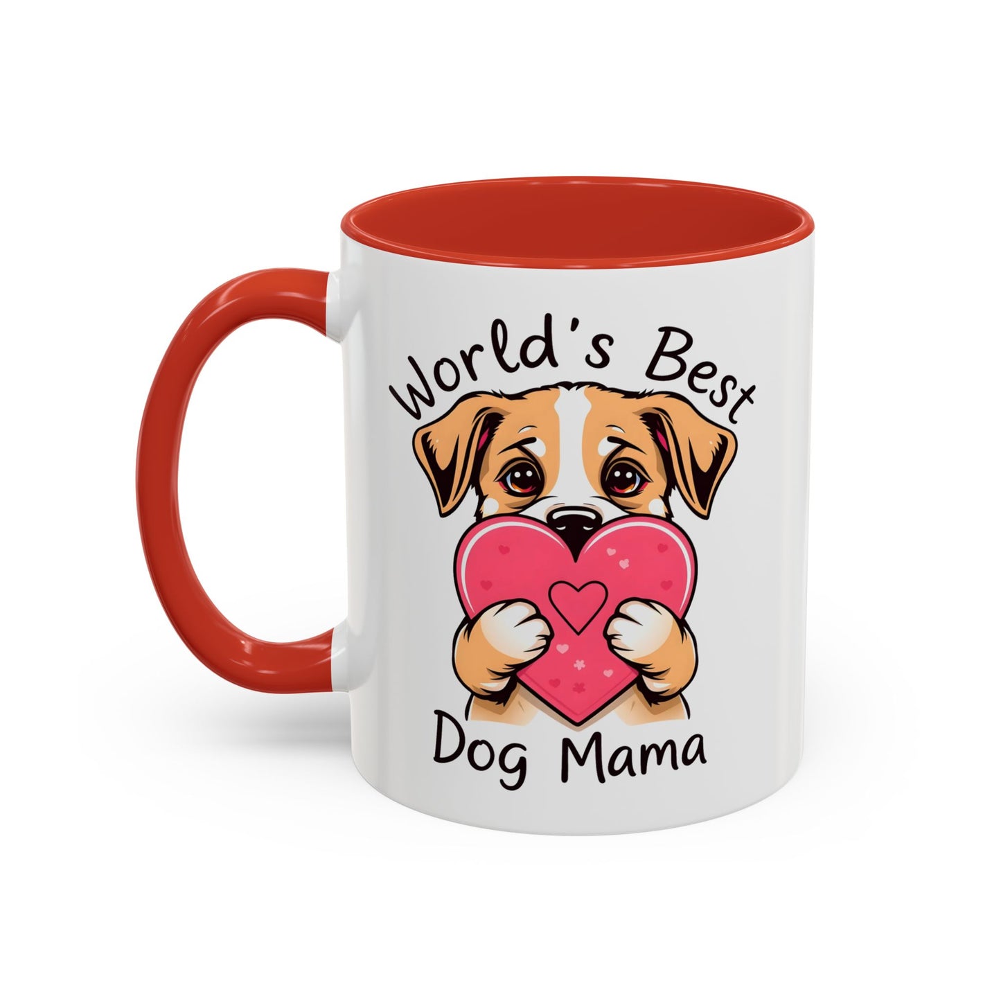 "Worlds Best Dog Mama" Mug (11, 15oz)