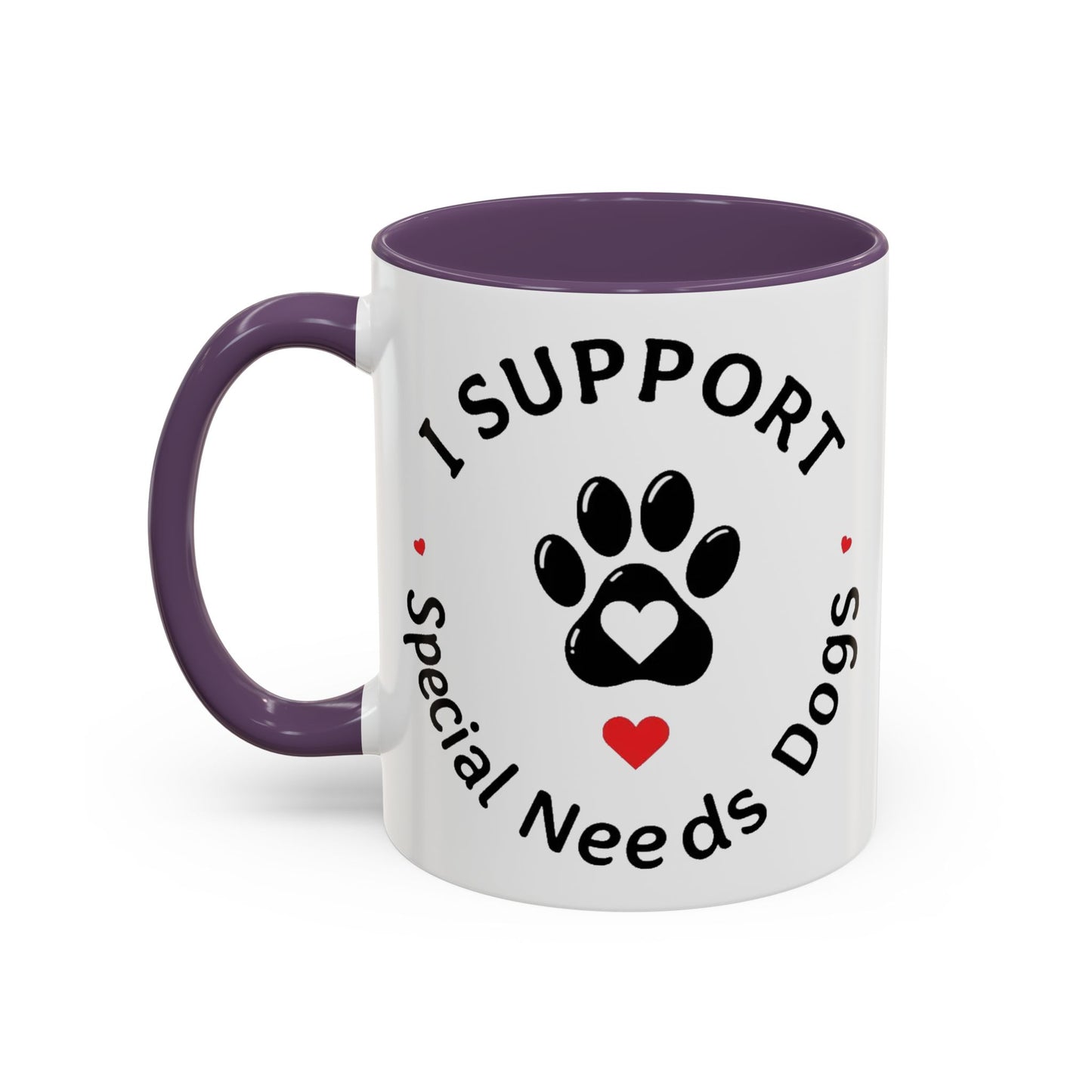 I Support Special Needs Dogs Mug (11, 15oz)