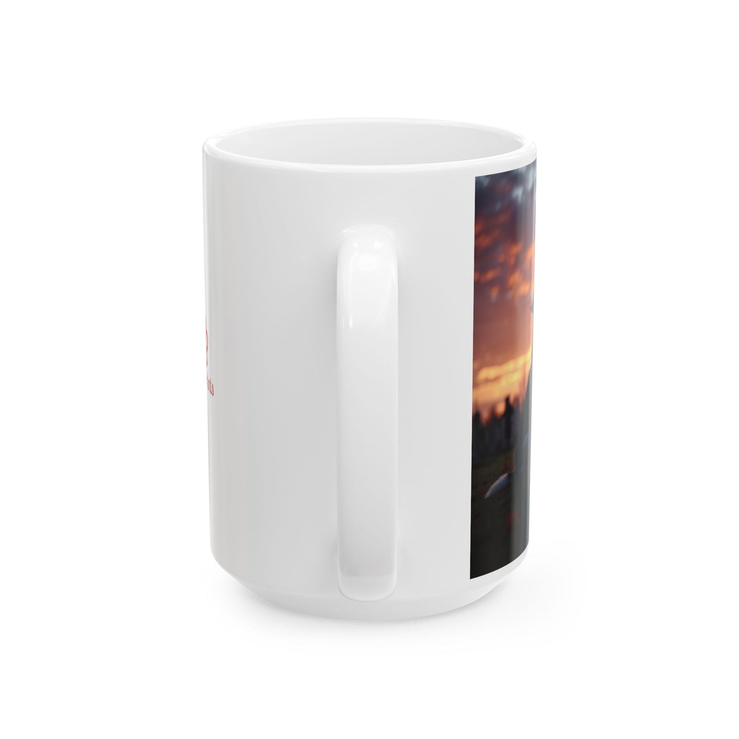 "He Howls For More Than Freedom" Mug (11oz, 15oz)