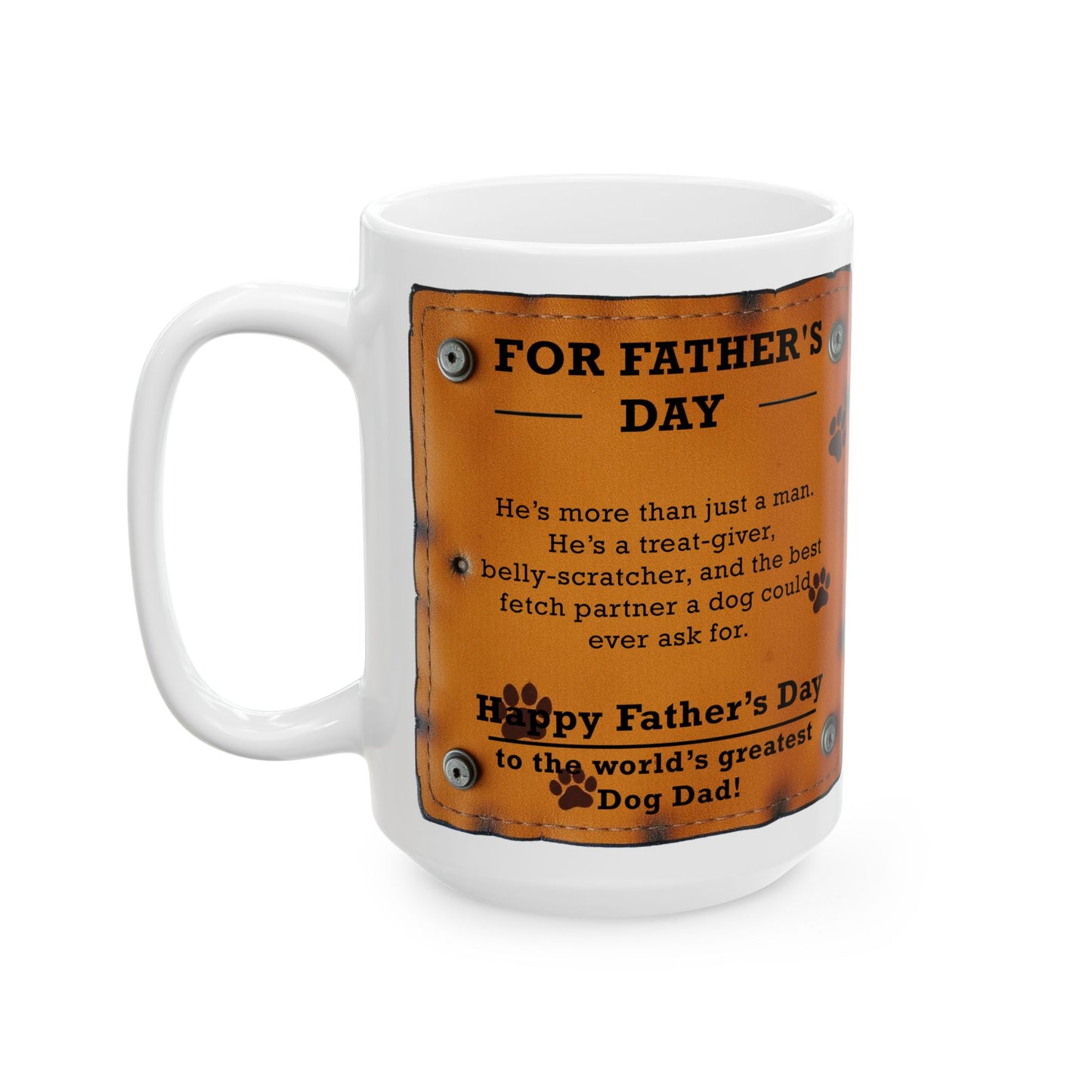 "World’s Greatest Dog Dad" Mug (11oz, 15oz)