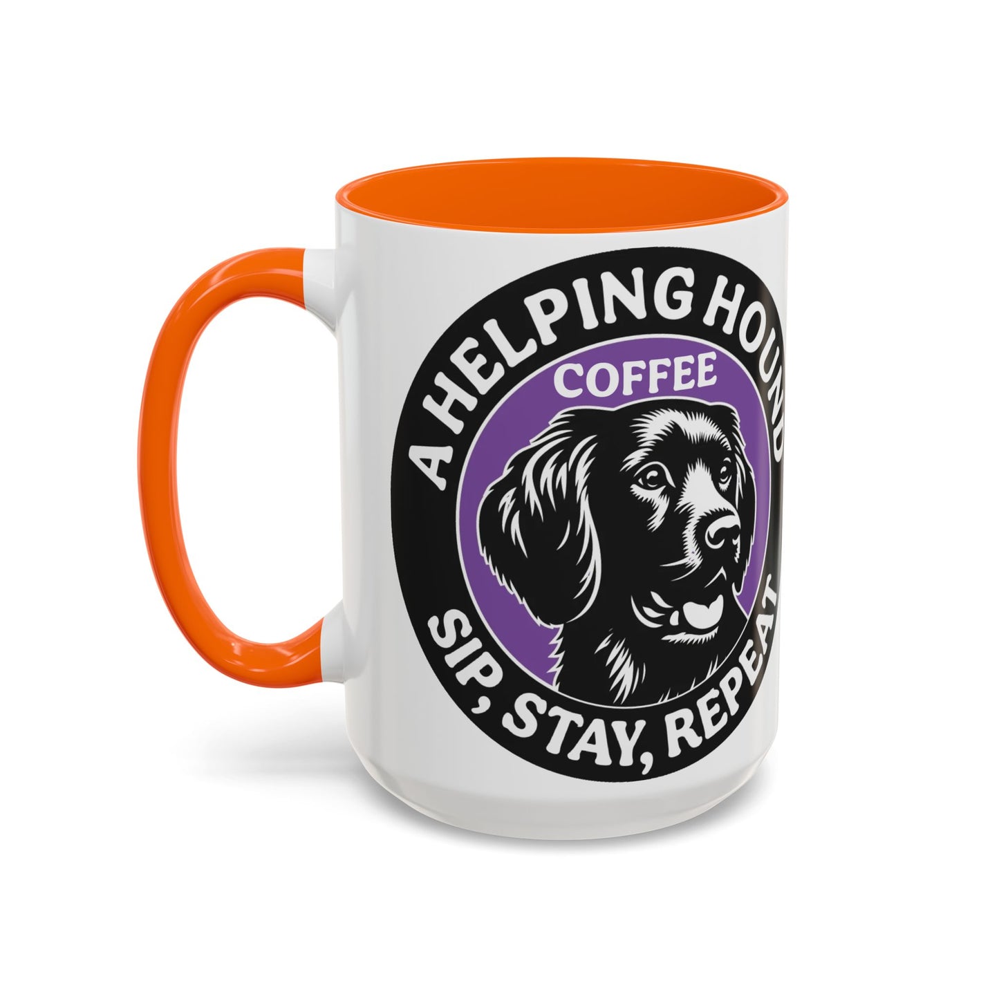 A Helping Hound Coffee Mug (11, 15oz)