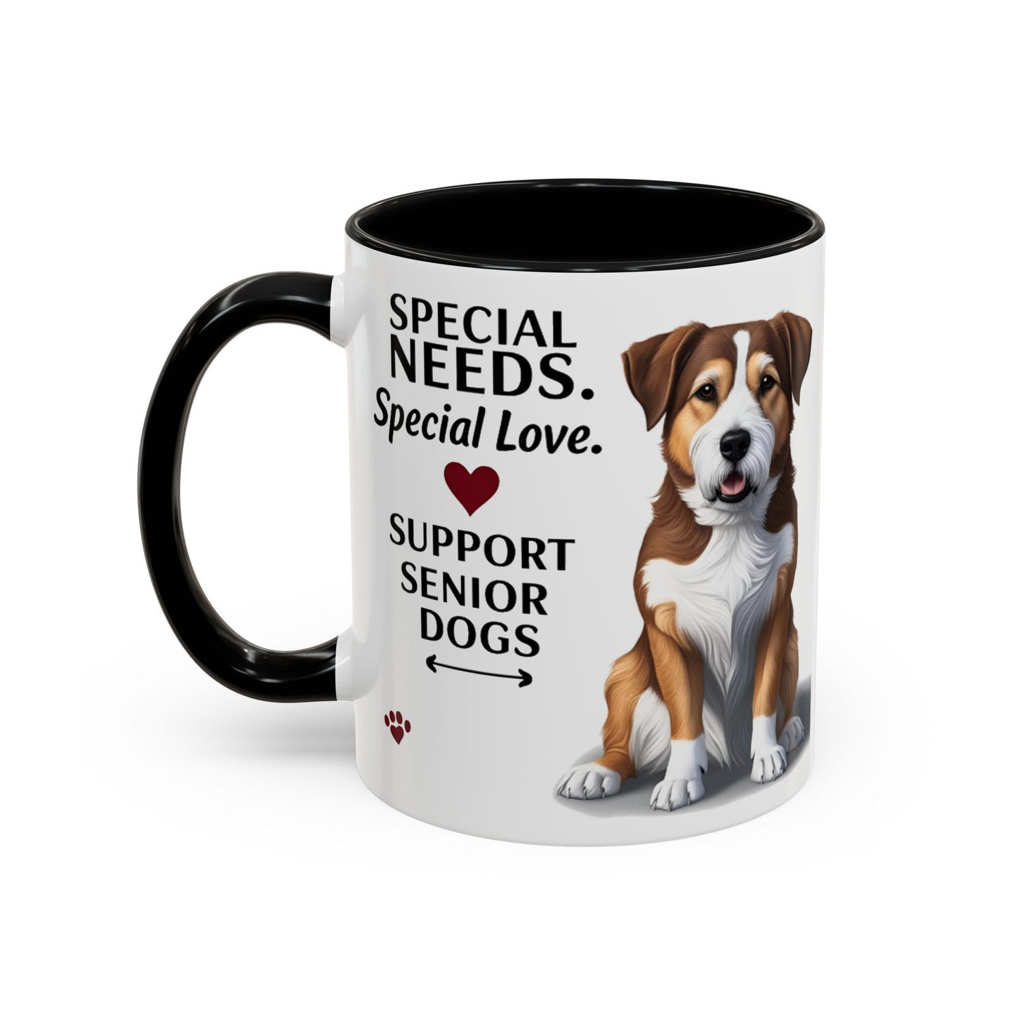 Support Senior Dogs Mug (11, 15oz)