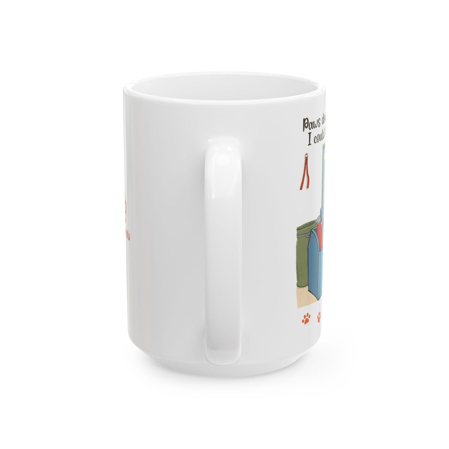 "Paws Down, Best Dad Ever" Mug (11oz, 15oz)