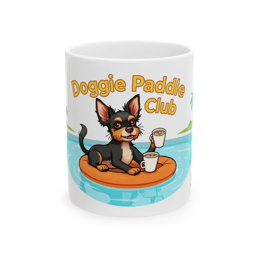 “Doggie Paddle Club” Mug (11oz, 15oz)