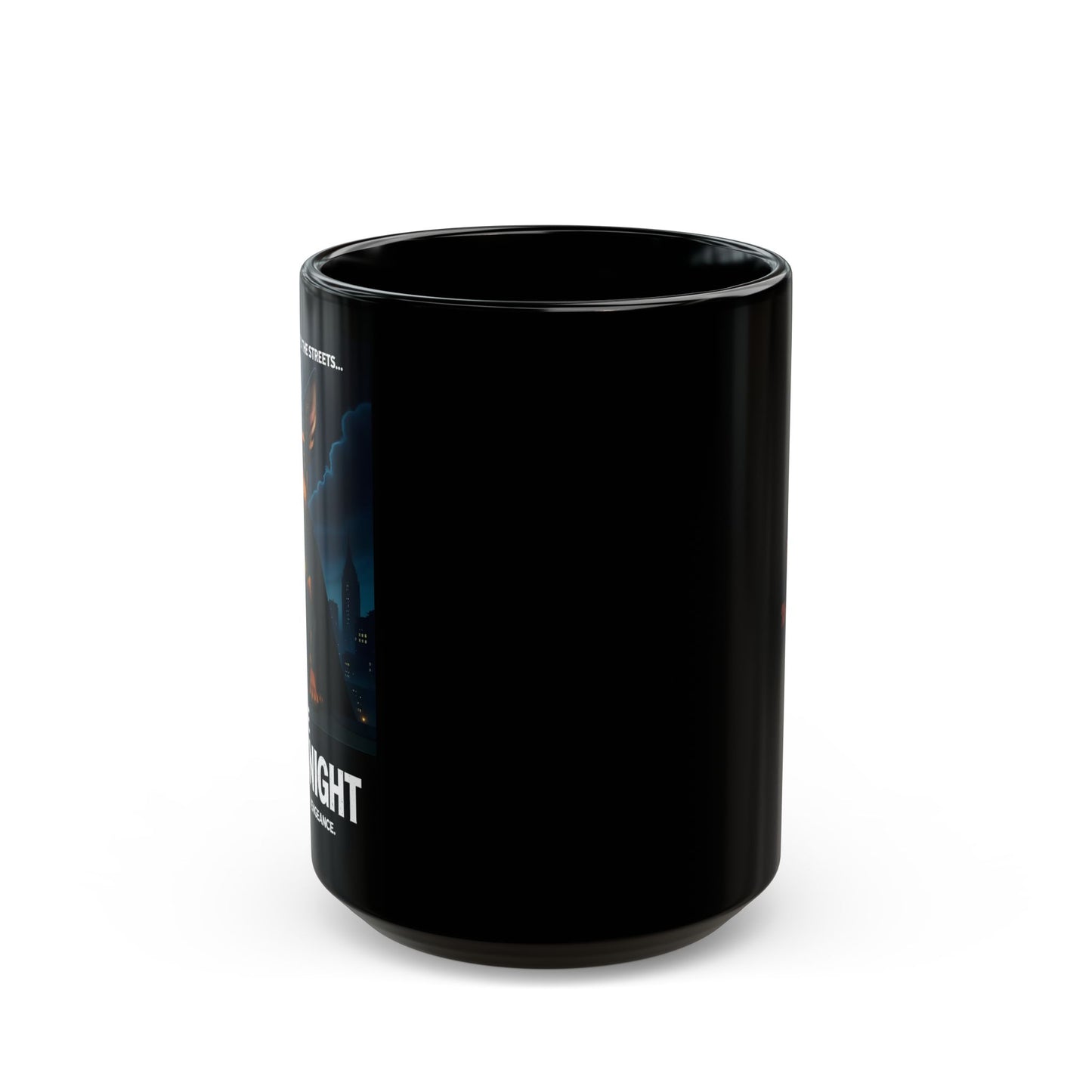"The Bark Knight" Black Mug (11oz, 15oz)