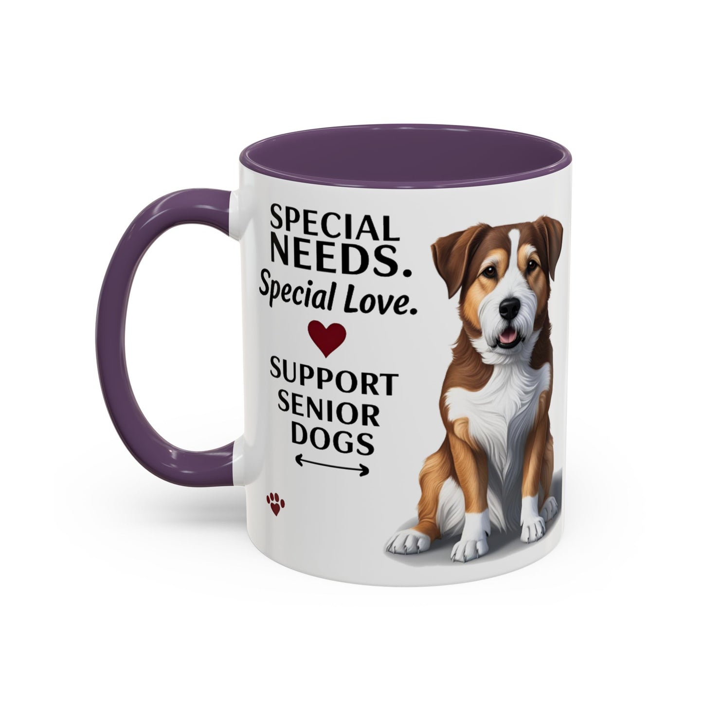 Support Senior Dogs Mug (11, 15oz)