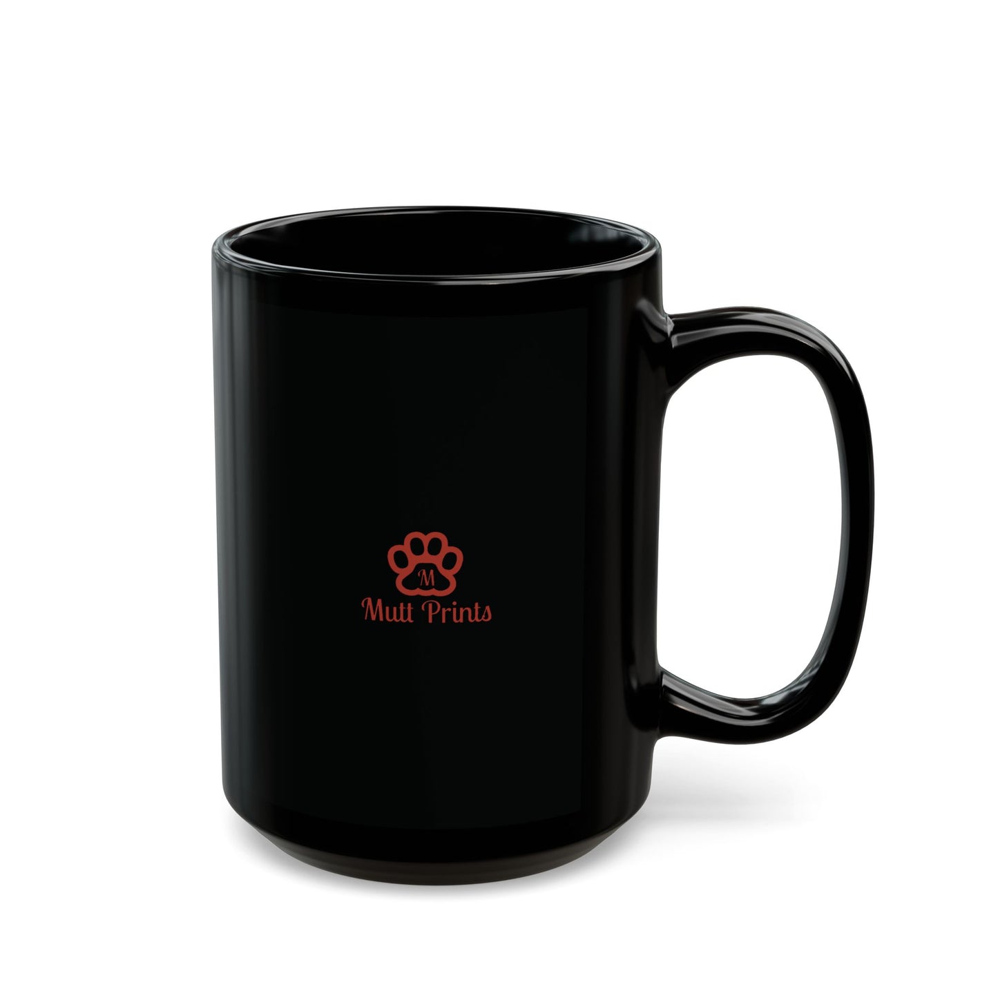"Aries Warrior Bulldog" Black Mug (11oz & 15oz)