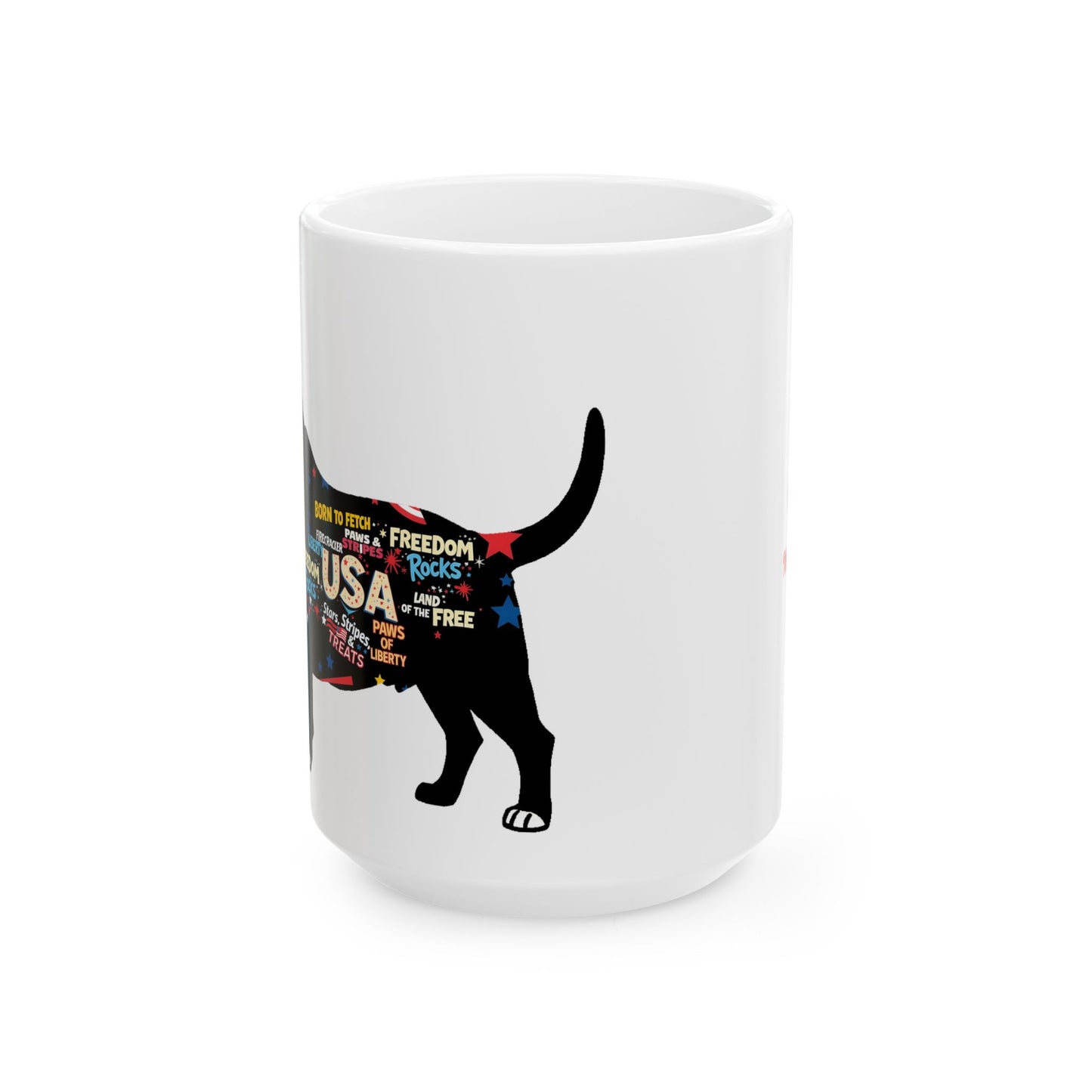 "USA Basset Hound" Mug (11oz, 15oz)