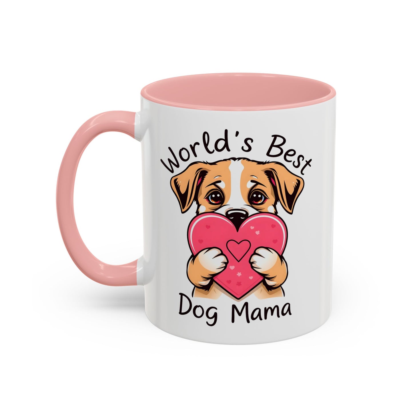 "Worlds Best Dog Mama" Mug (11, 15oz)