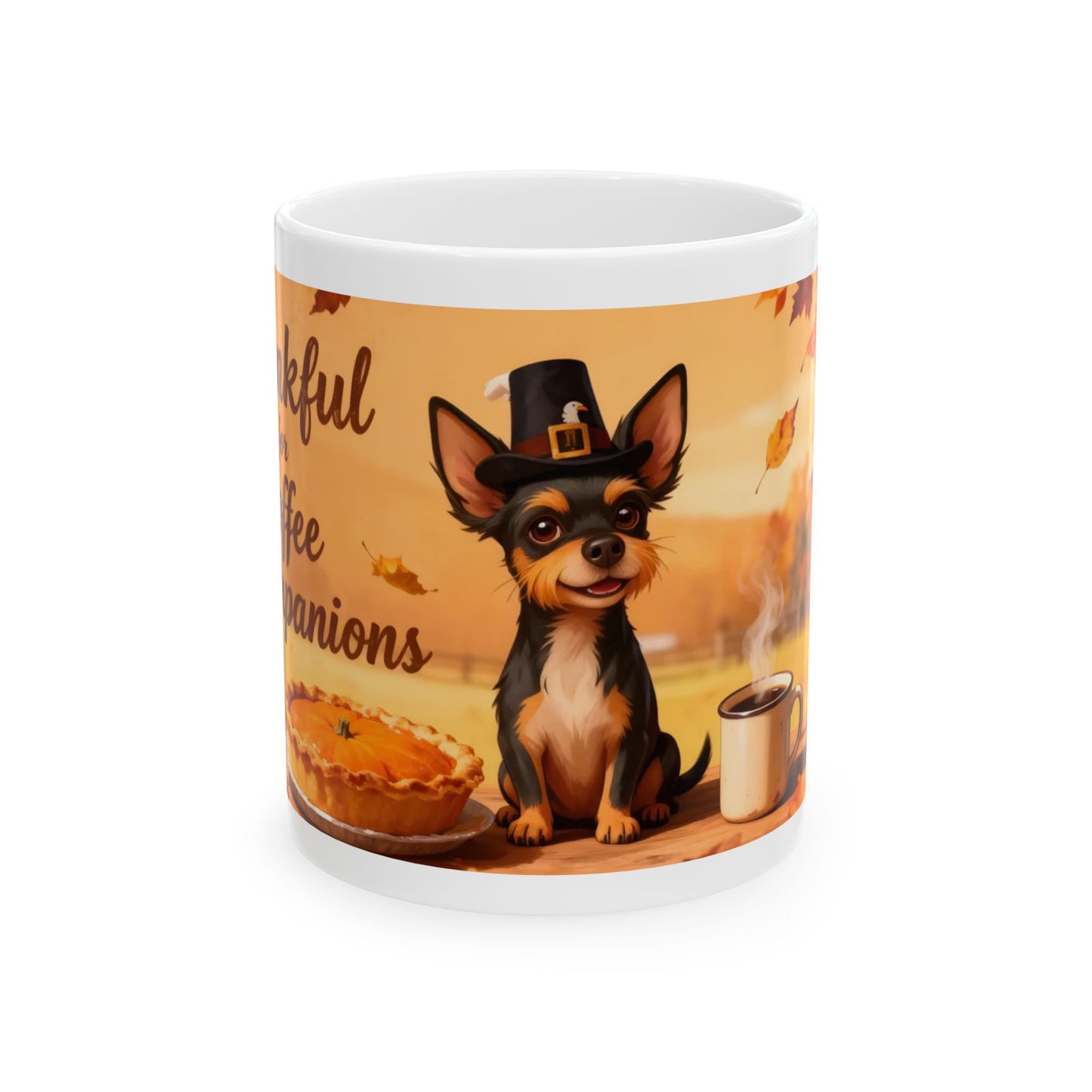 "Thankful For Coffee" Mug (11oz, 15oz)