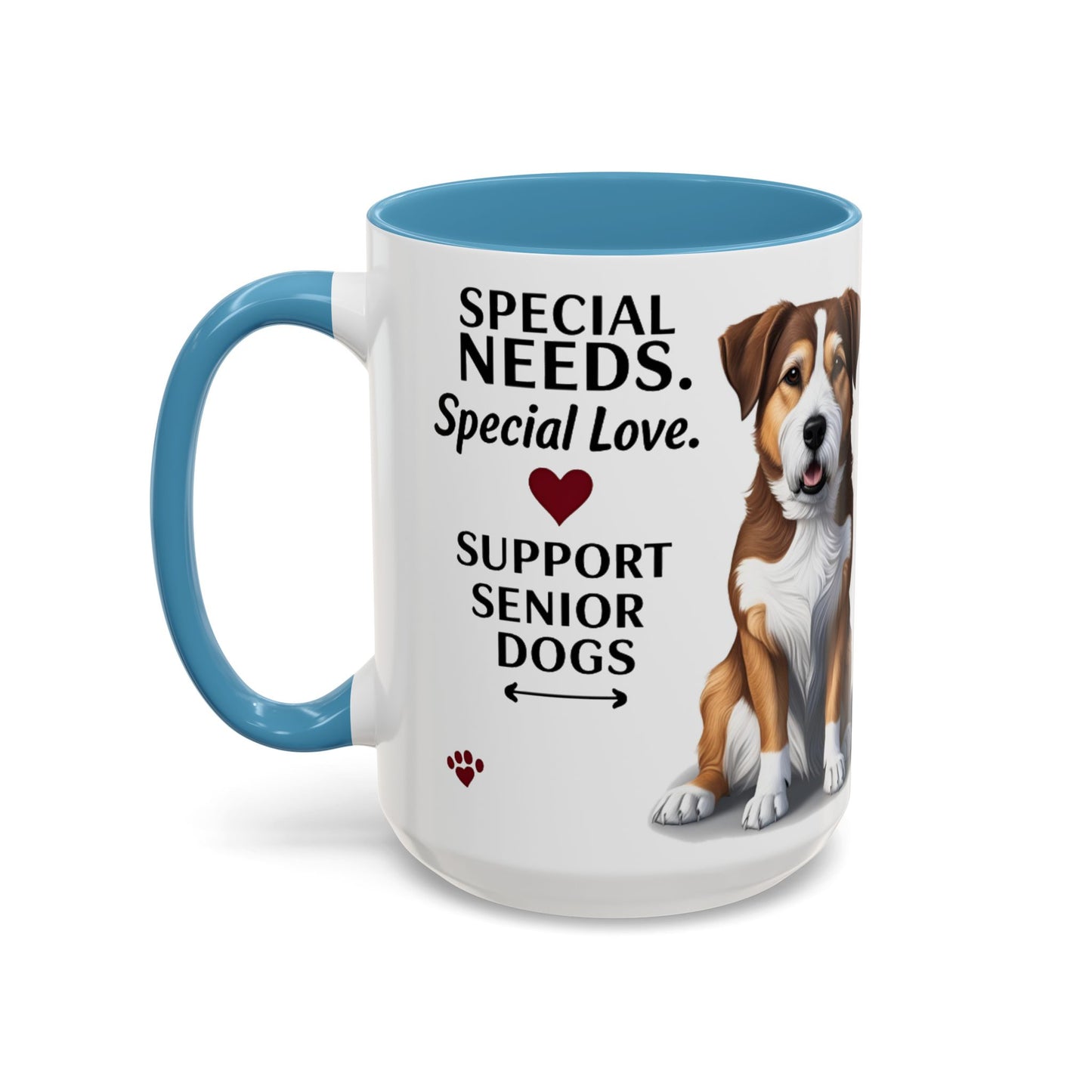 Support Senior Dogs Mug (11, 15oz)