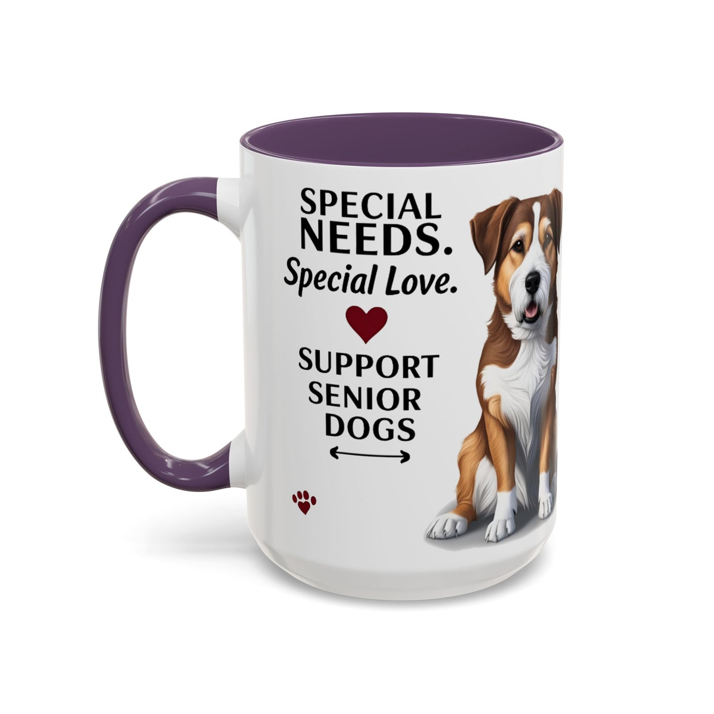 Support Senior Dogs Mug (11, 15oz)