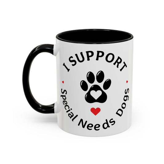 I Support Special Needs Dogs Mug (11, 15oz)