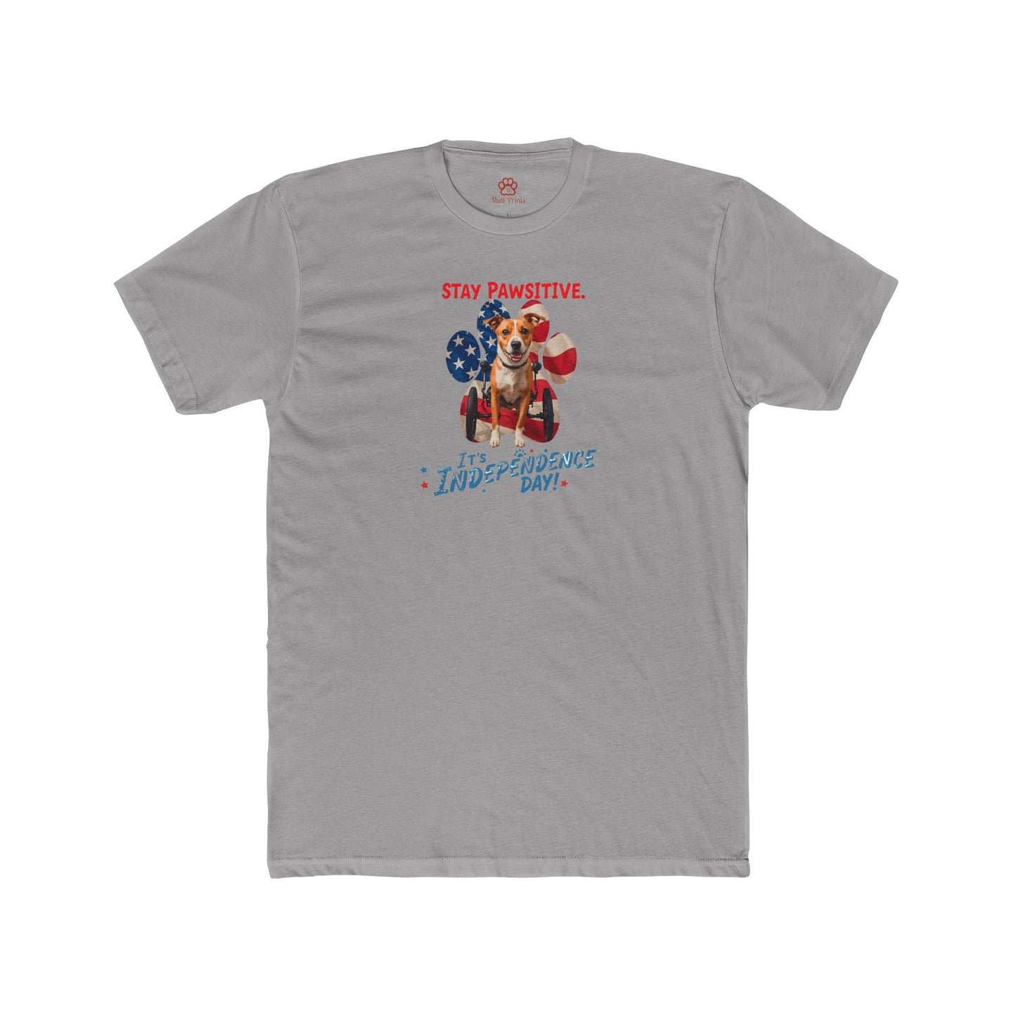 "Stay Pawsitive" Tee