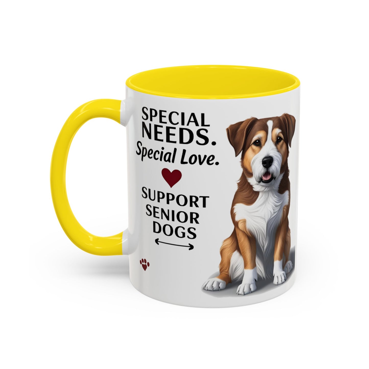 Support Senior Dogs Mug (11, 15oz)