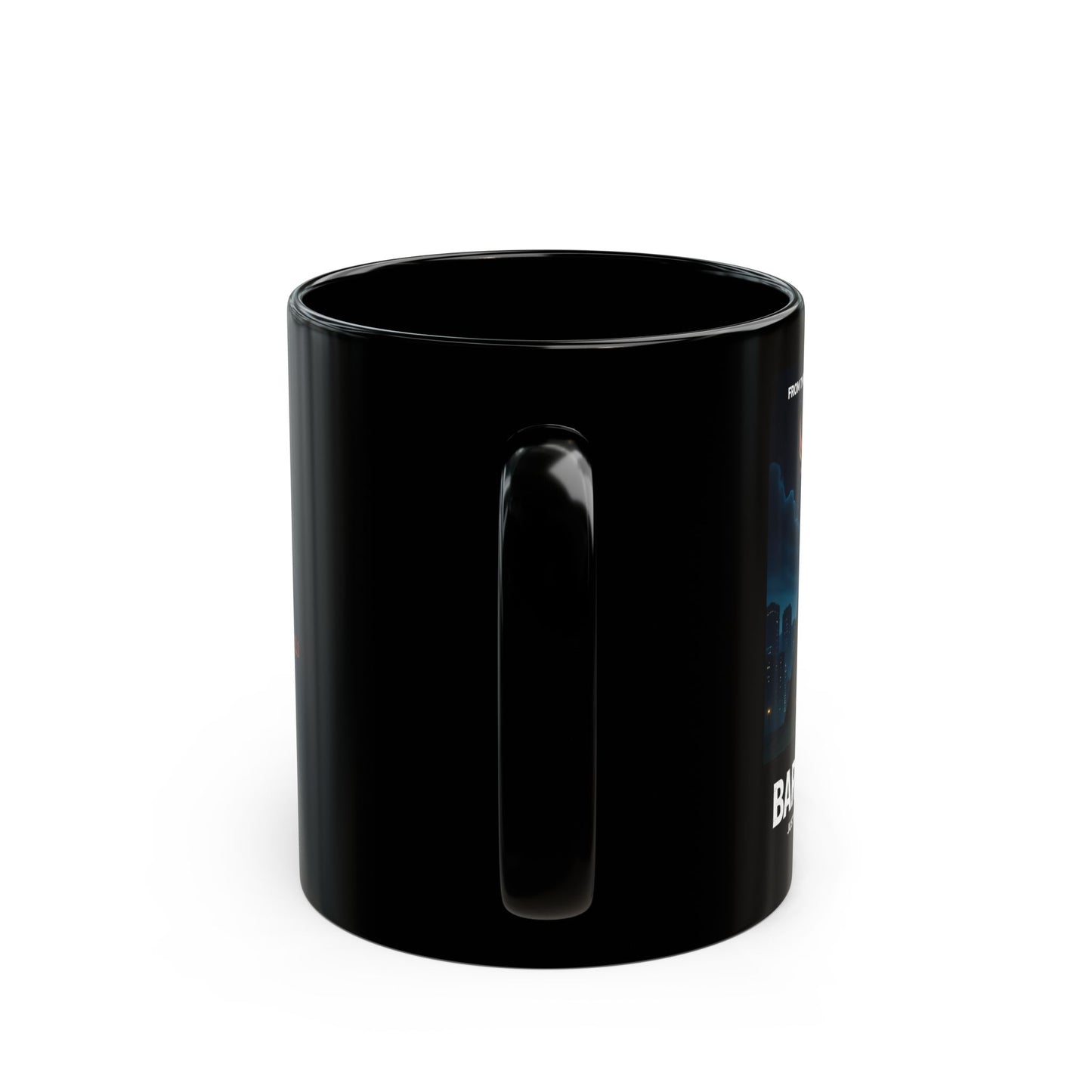 "The Bark Knight" Black Mug (11oz, 15oz)