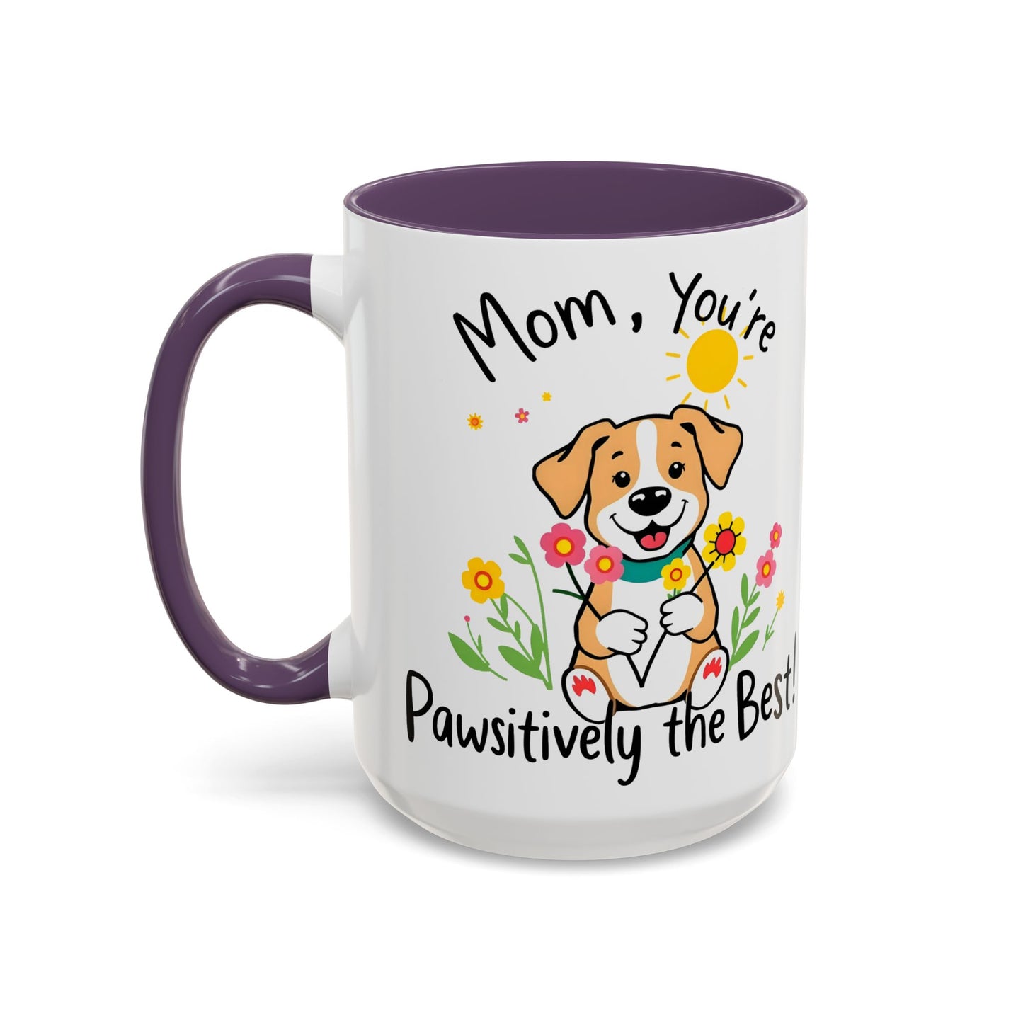 "Pawsitively The Best" Mug (11, 15oz)
