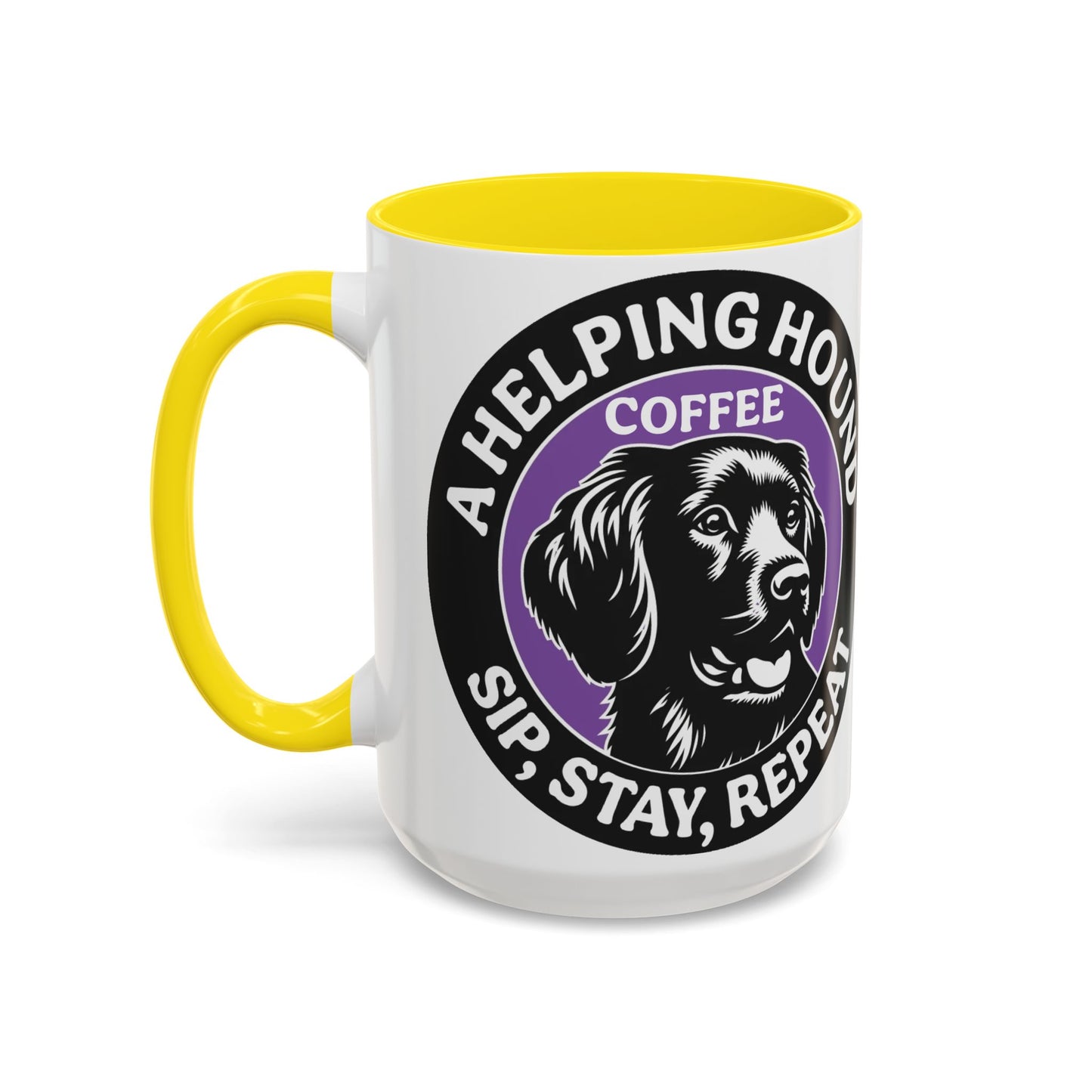 A Helping Hound Coffee Mug (11, 15oz)
