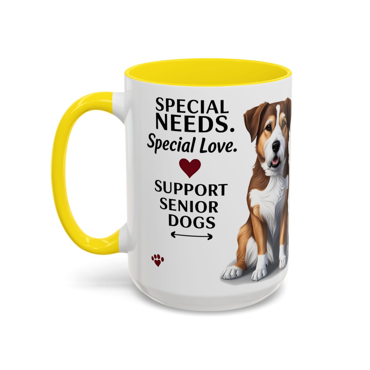 Support Senior Dogs Mug (11, 15oz)