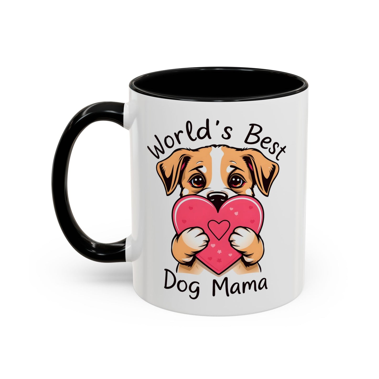 "Worlds Best Dog Mama" Mug (11, 15oz)