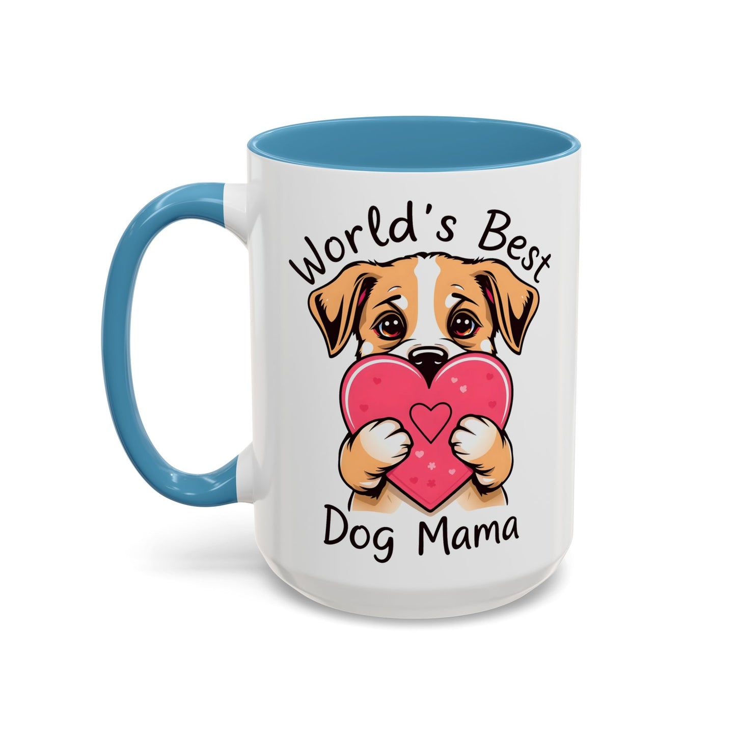 "Worlds Best Dog Mama" Mug (11, 15oz)
