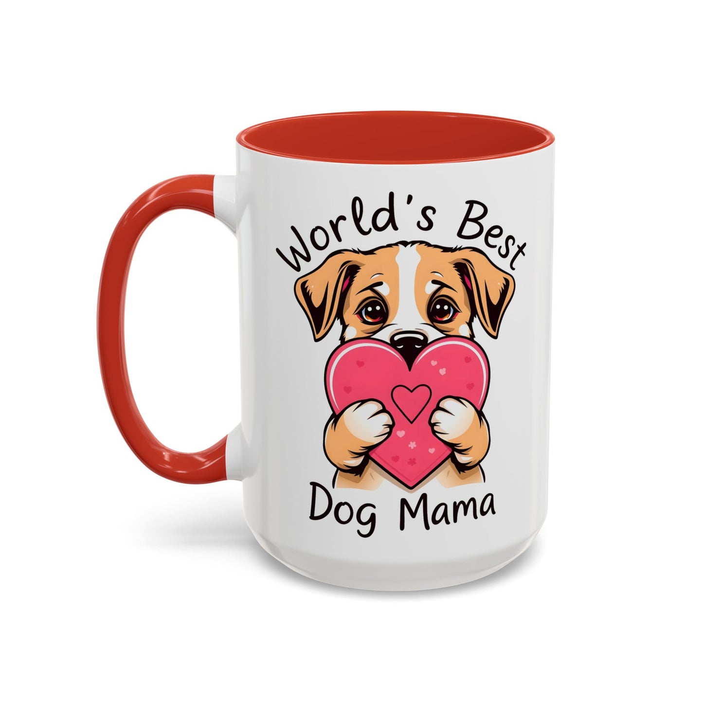 "Worlds Best Dog Mama" Mug (11, 15oz)