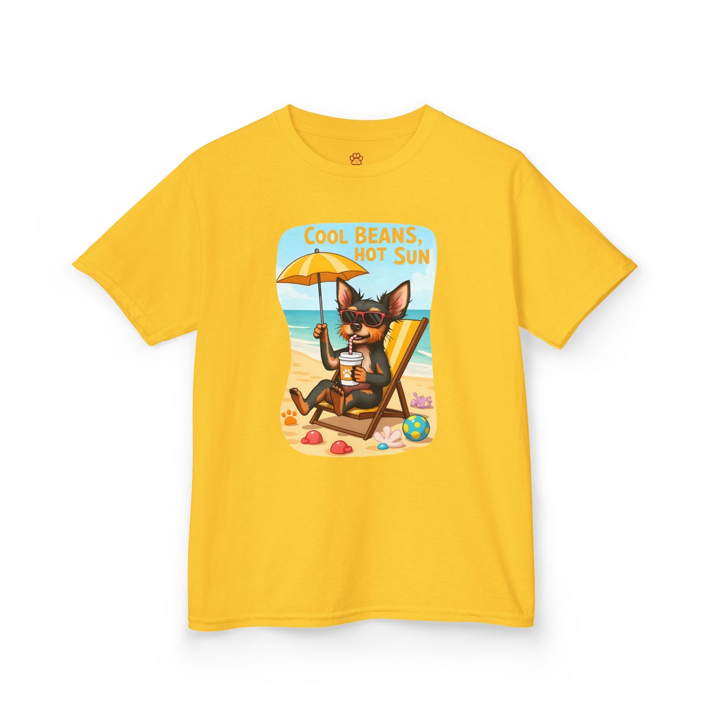 "Cool Beans, Hot Sun" Kids Tee