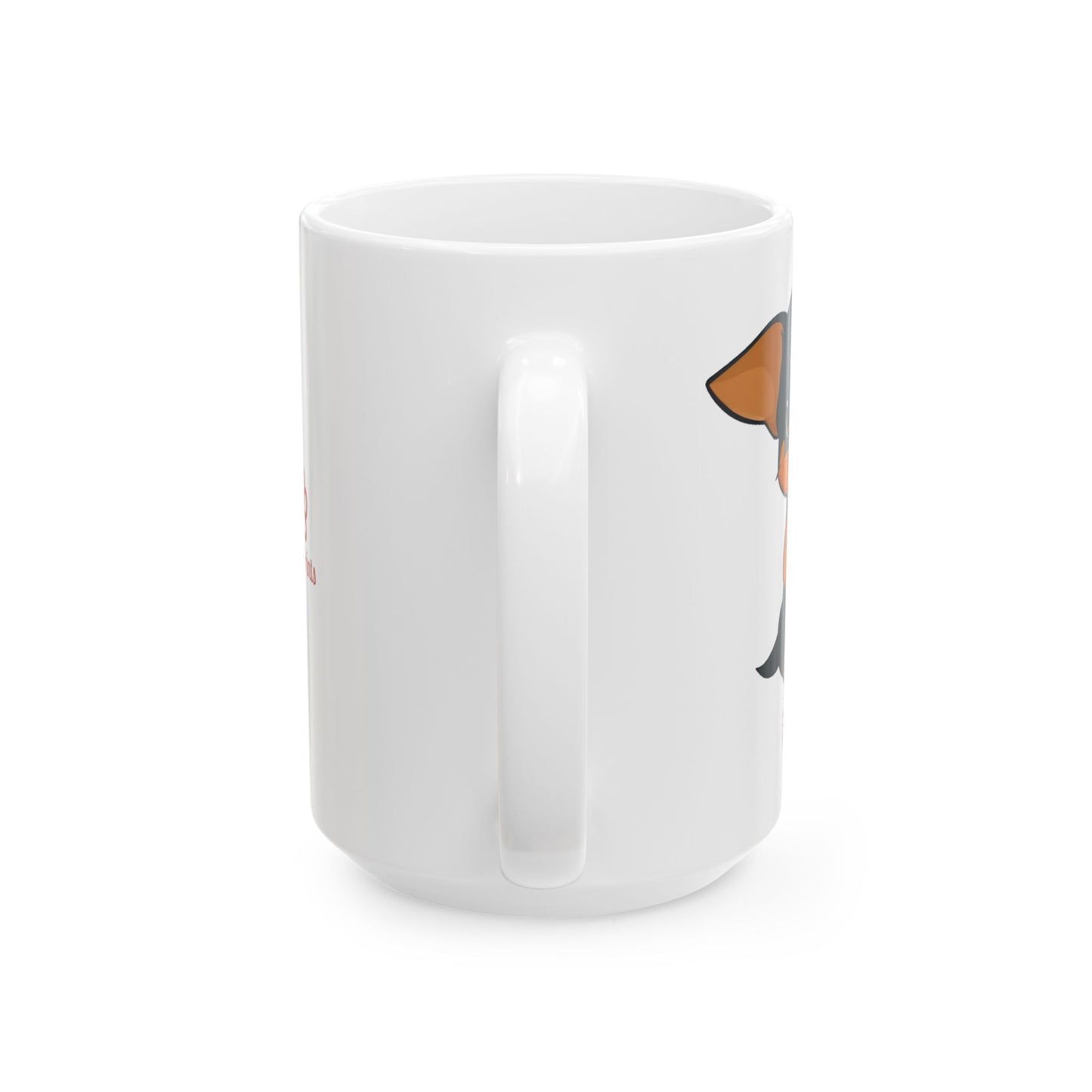 "Echo The MinPin" Custom Mug, (11oz, 15oz)