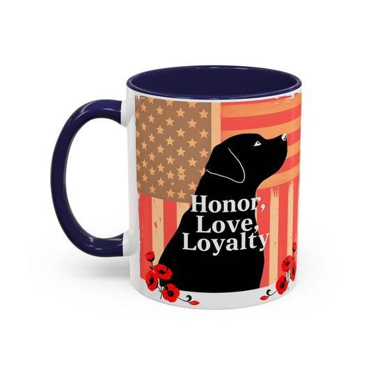 "Honor, Love, Loyalty" Mug (11, 15oz)