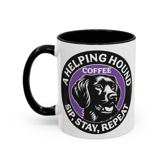 A Helping Hound Coffee Mug (11, 15oz)