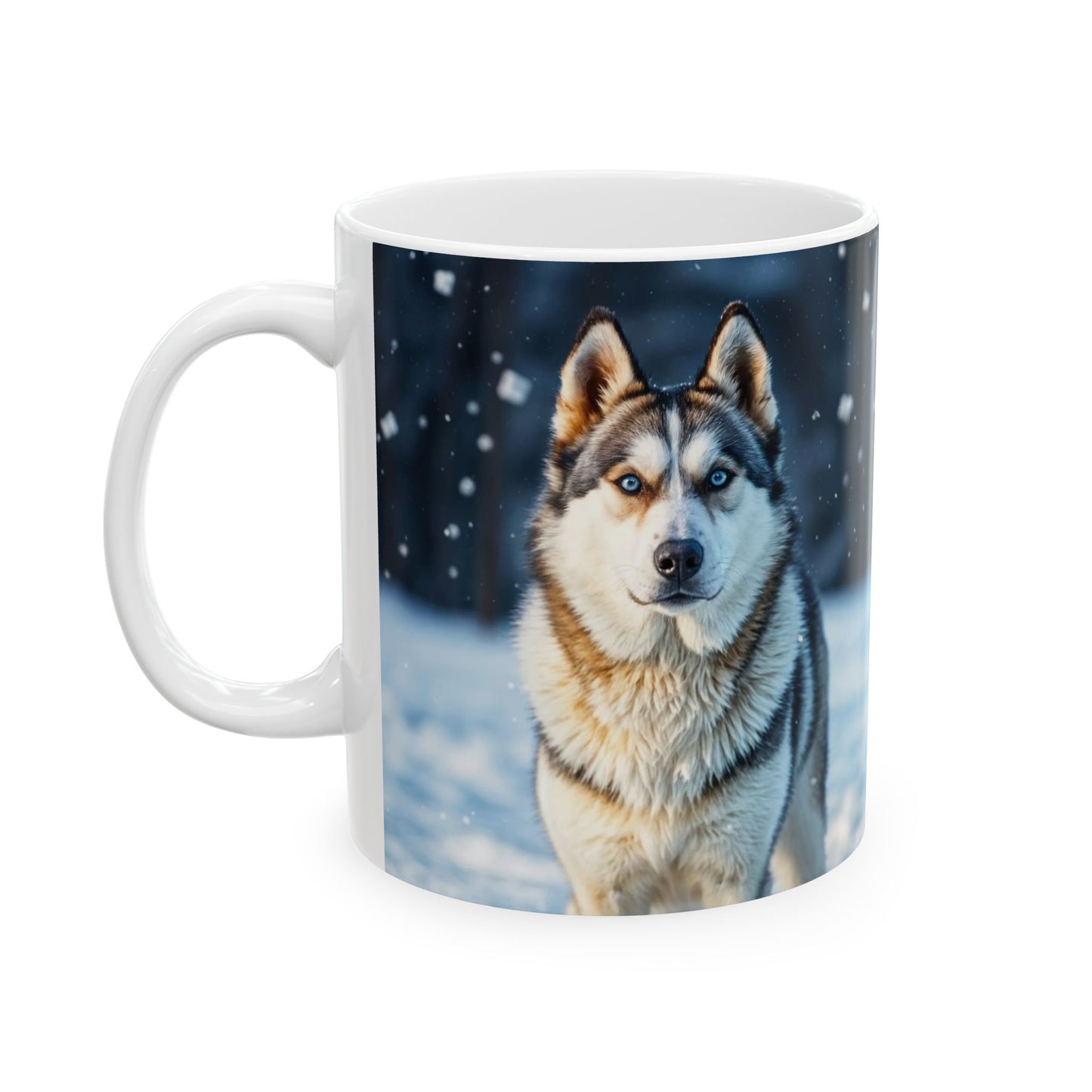 "Majestic Husky" Mug (11oz, 15oz)