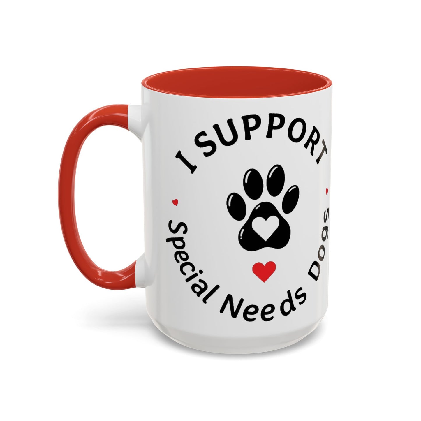 I Support Special Needs Dogs Mug (11, 15oz)