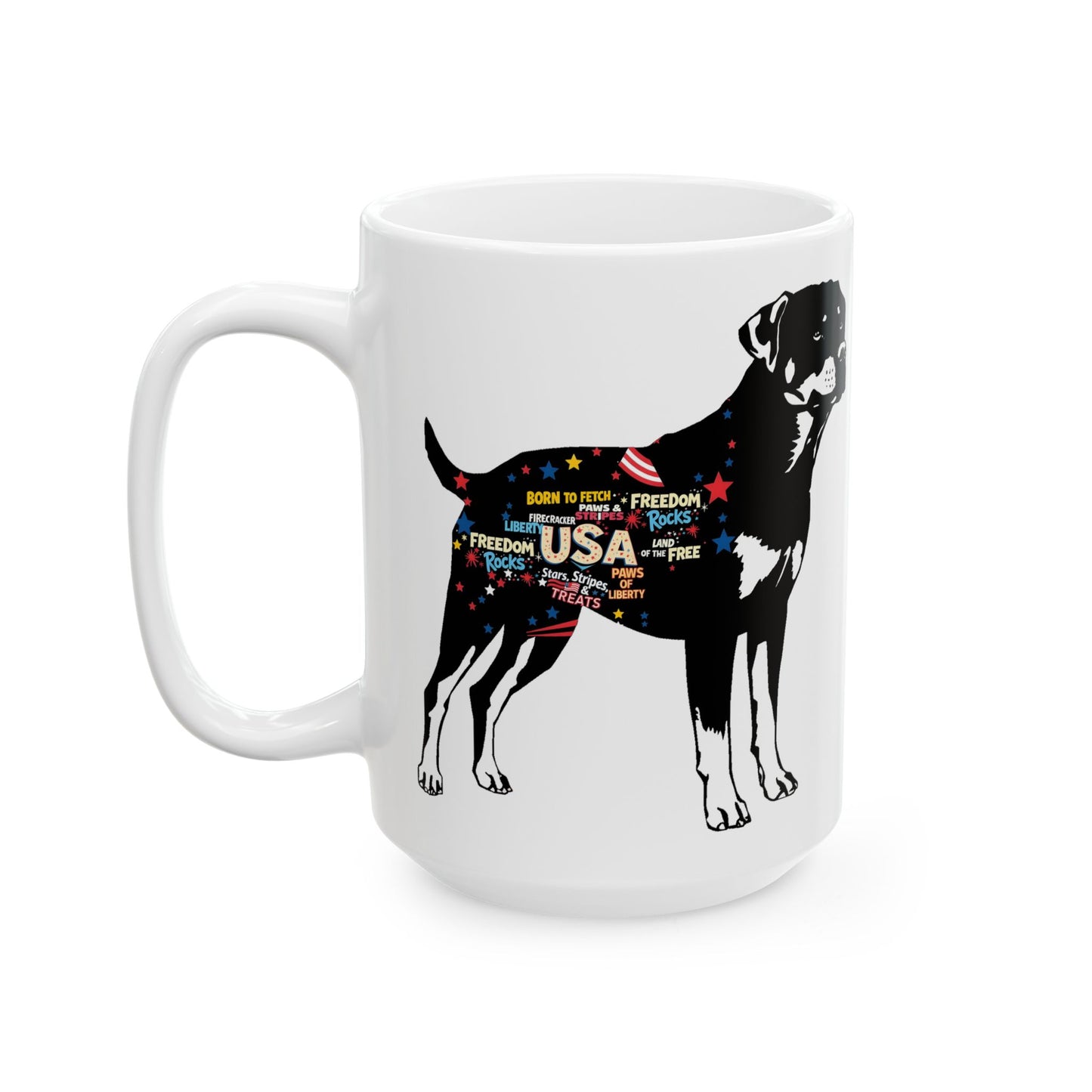 "USA Rottweiler" Mug (11oz, 15oz)