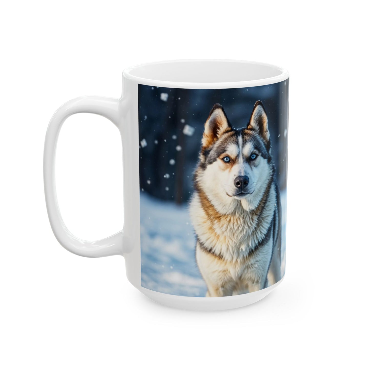 "Majestic Husky" Mug (11oz, 15oz)