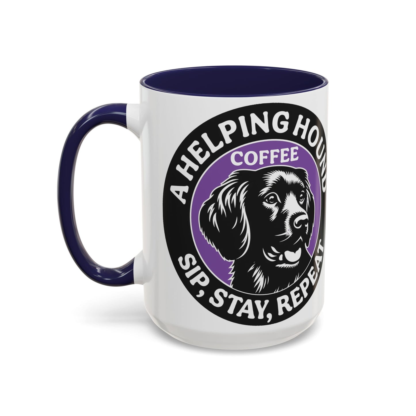 A Helping Hound Coffee Mug (11, 15oz)