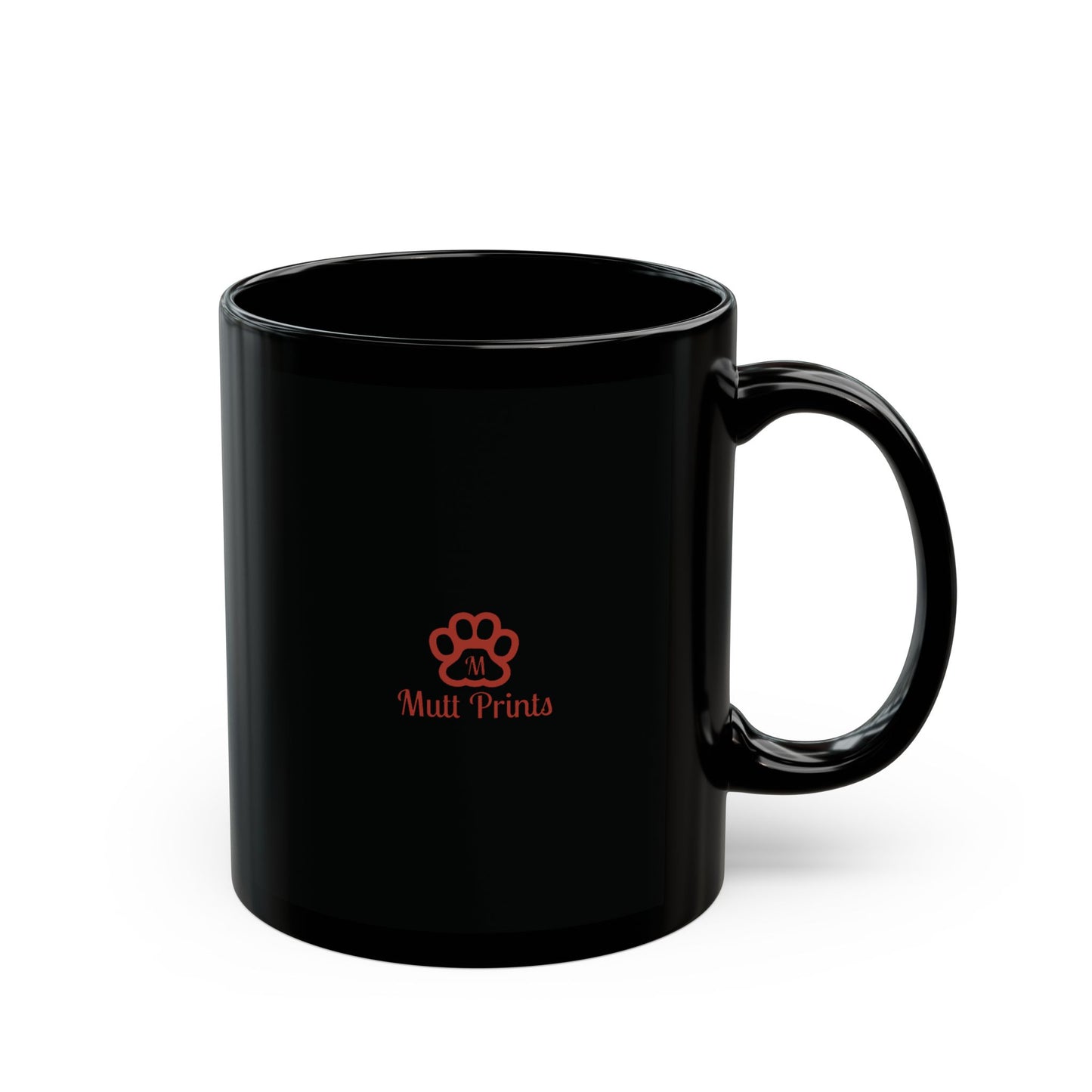 "Aries Warrior Bulldog" Black Mug (11oz & 15oz)
