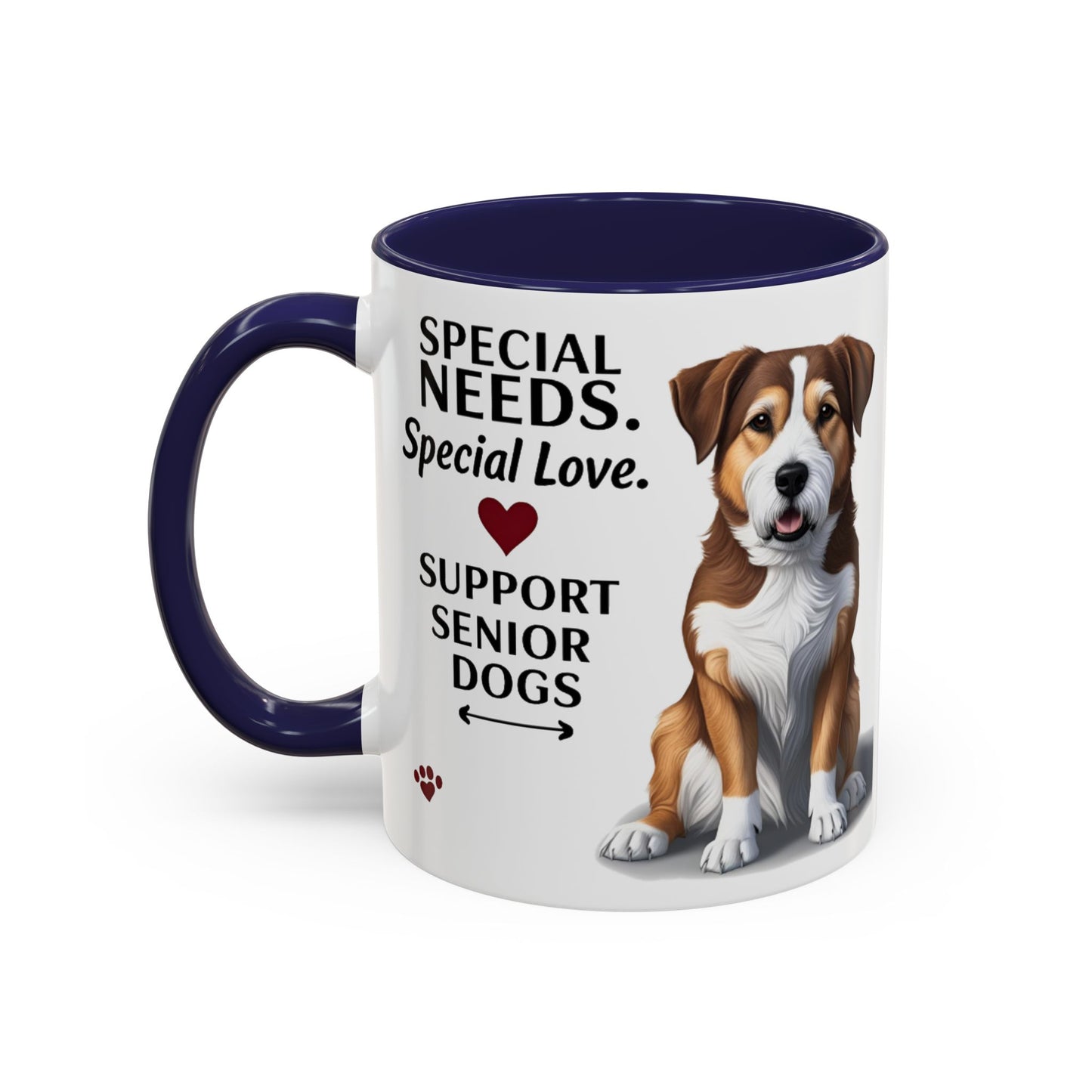 Support Senior Dogs Mug (11, 15oz)
