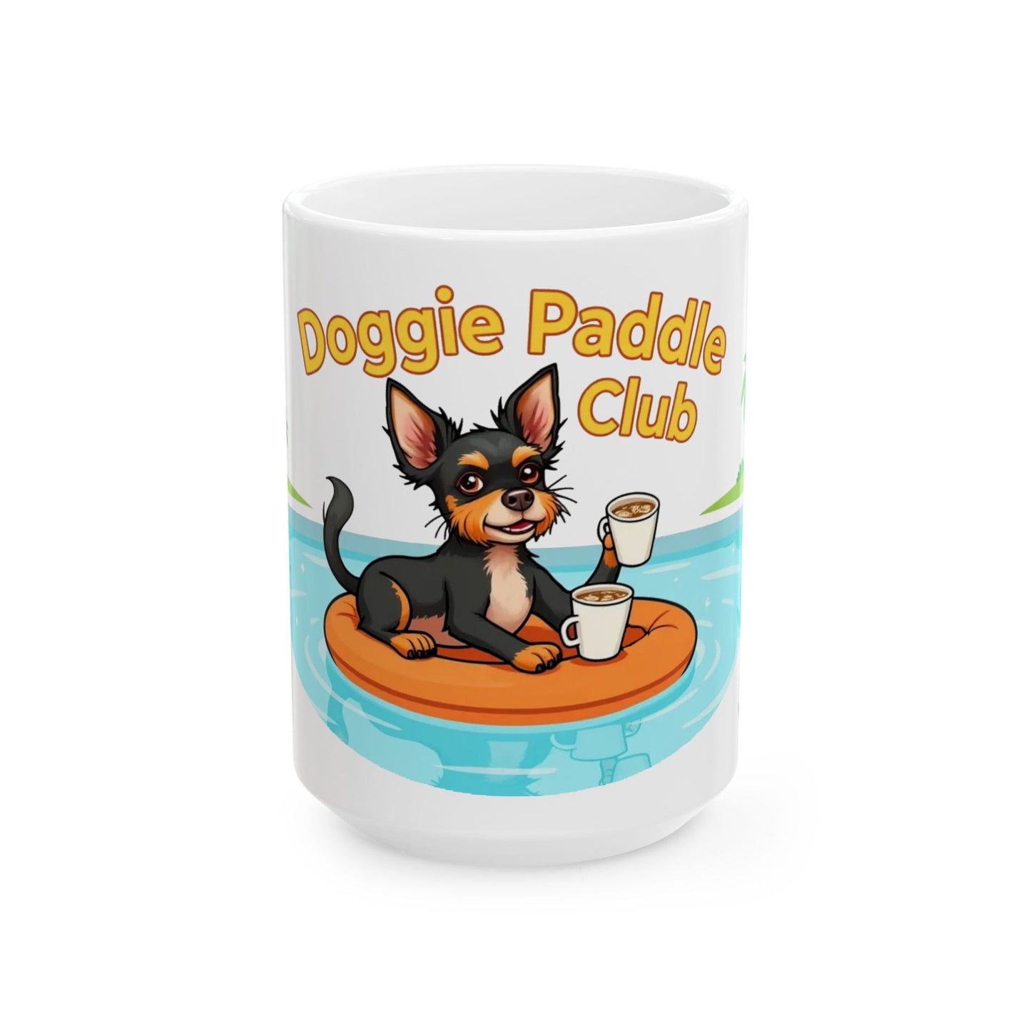 “Doggie Paddle Club” Mug (11oz, 15oz)