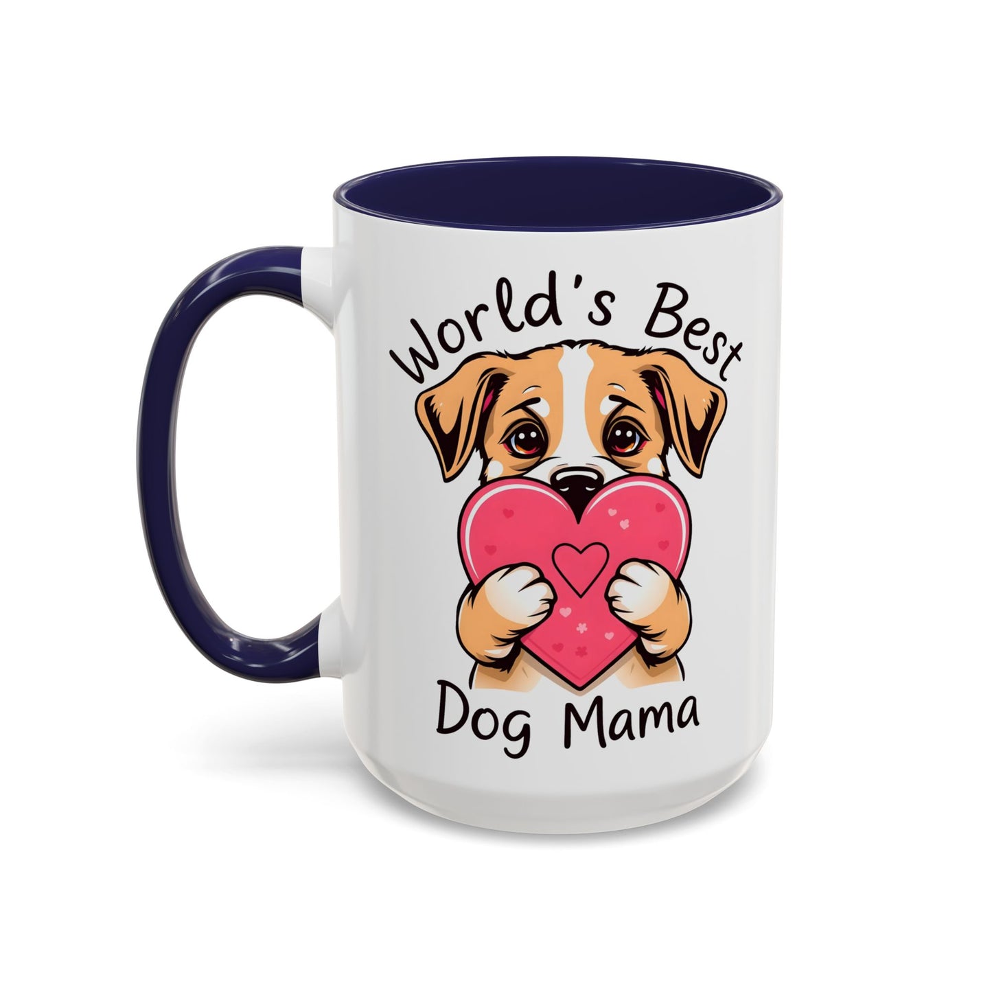 "Worlds Best Dog Mama" Mug (11, 15oz)