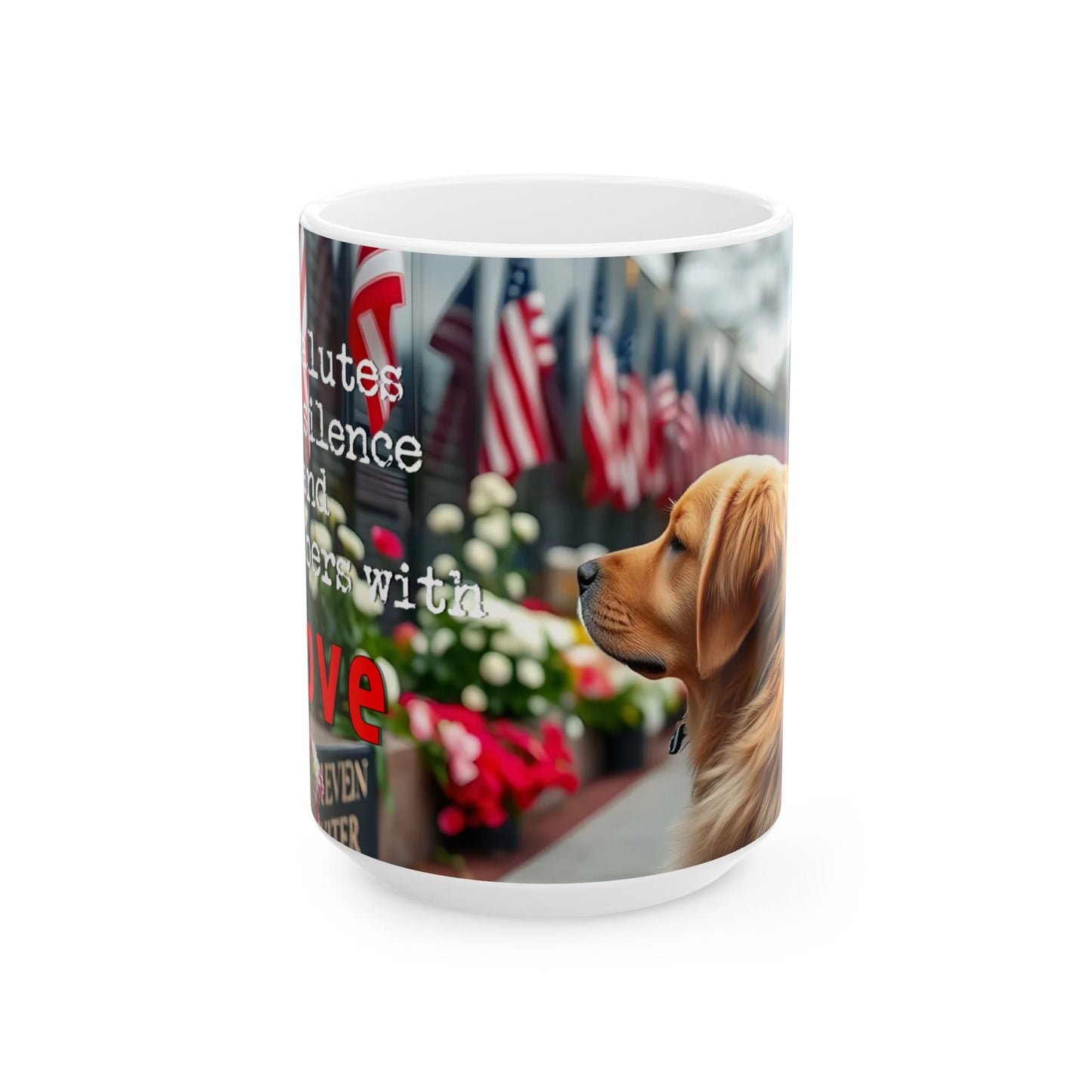 "He Salutes With Silence" Mug (11oz, 15oz)