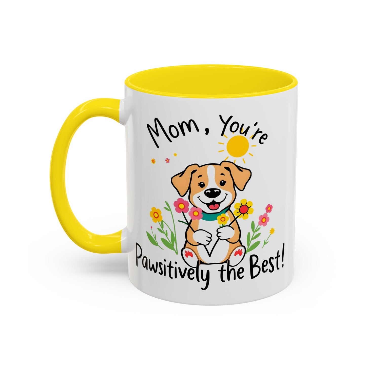 "Pawsitively The Best" Mug (11, 15oz)