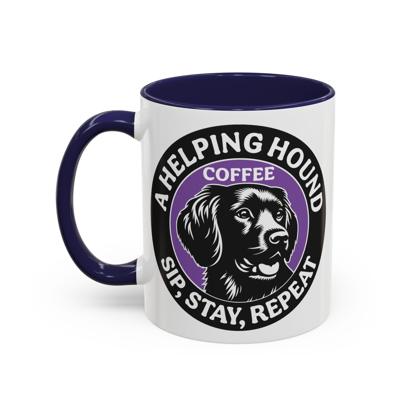 A Helping Hound Coffee Mug (11, 15oz)