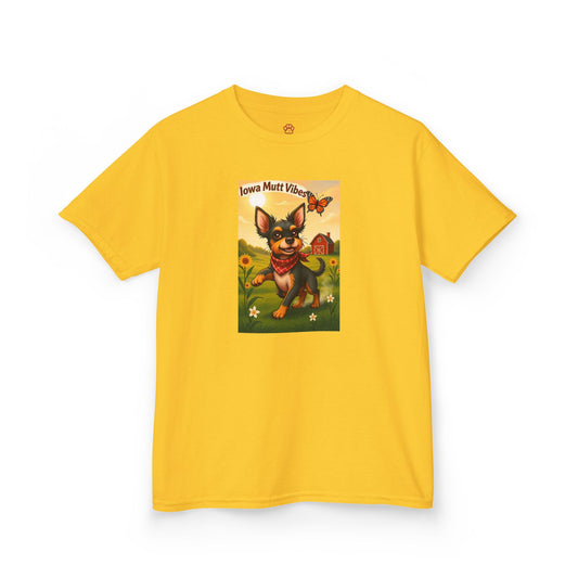 "Iowa Mutt Vibes" Kids Tee