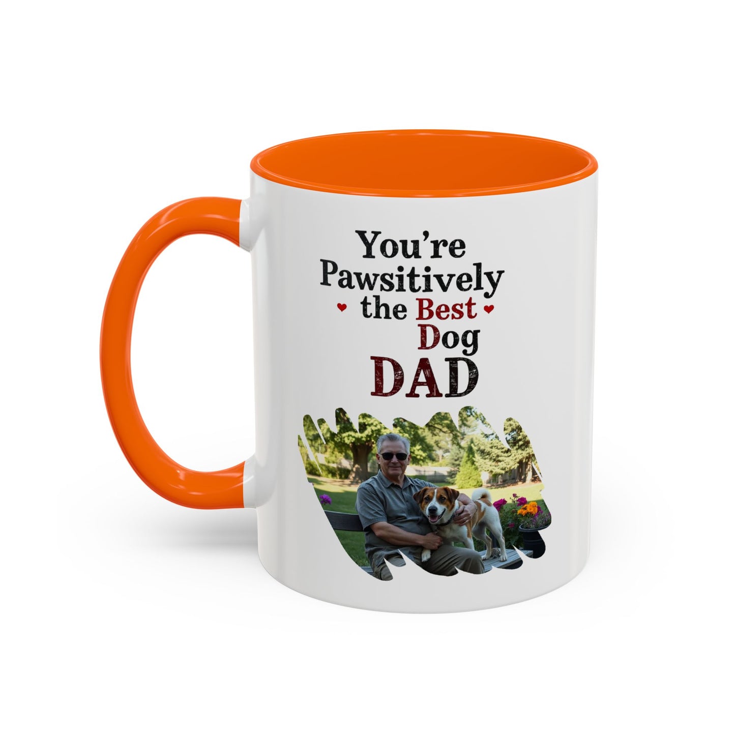 "You’re Pawsitively the Best Dog Dad" Mug (11, 15oz)