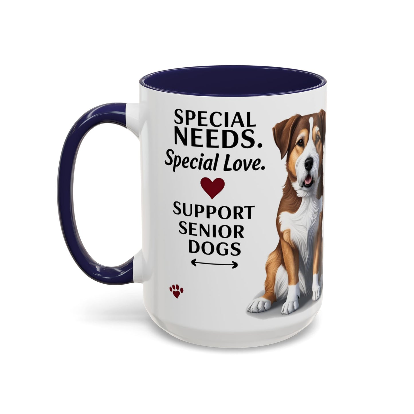 Support Senior Dogs Mug (11, 15oz)