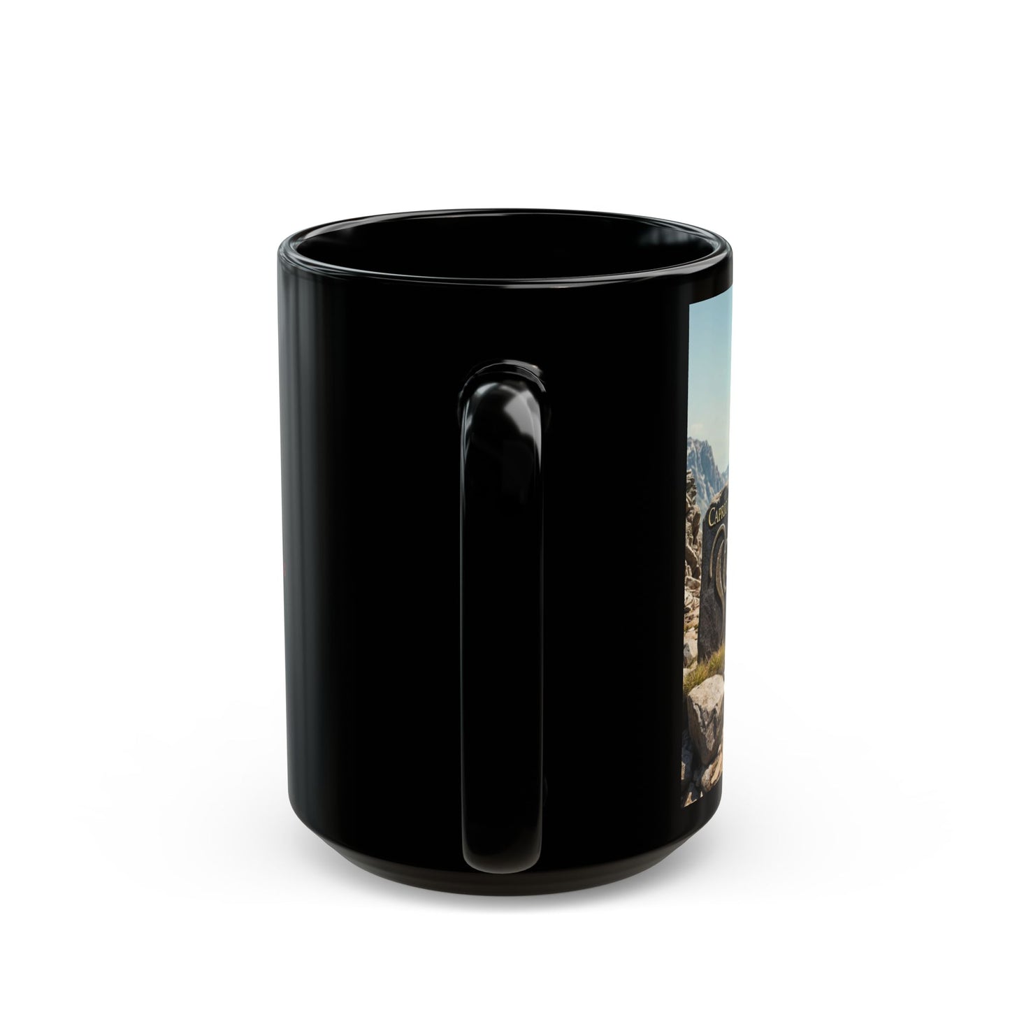 "Capricorn German Shepherd" Black Mug (11oz, 15oz)